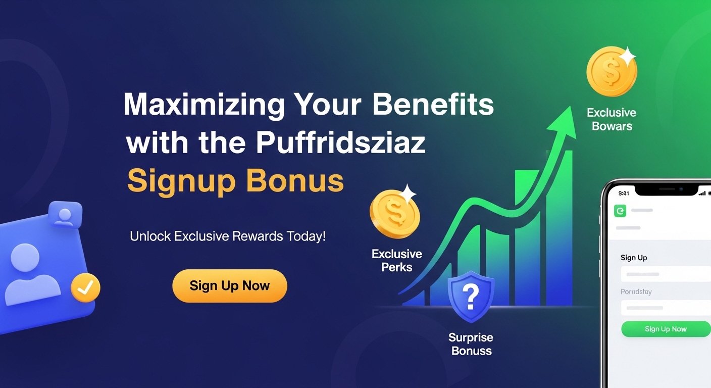 Puffridsziaz Signup Bonus